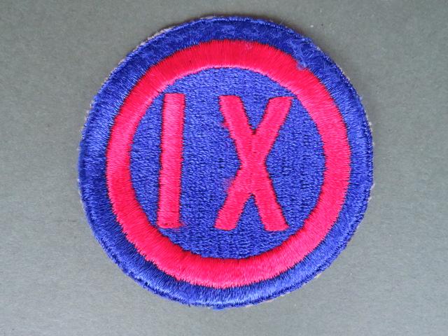 USA Army WW2 /1950's 9th Corps Arm Patch