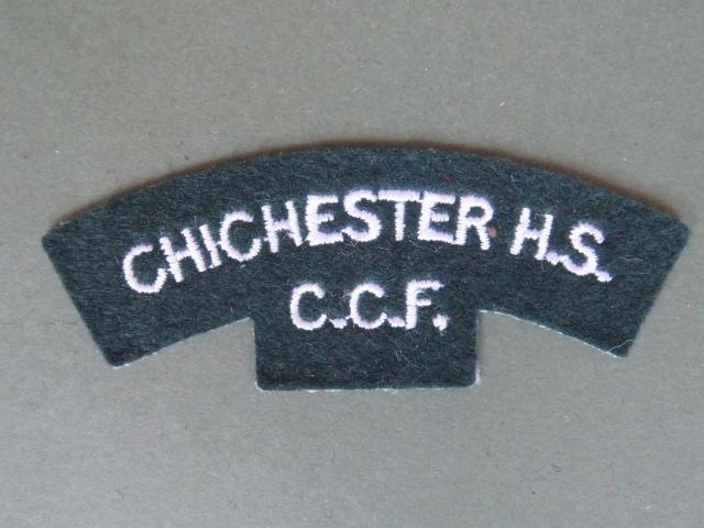 British Army Chichester High School Combined Cadet Force Shoulder Title