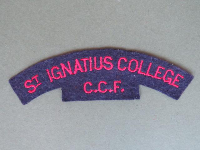 British Army St Ignatius College Combined Cadet Force Shoulder Title
