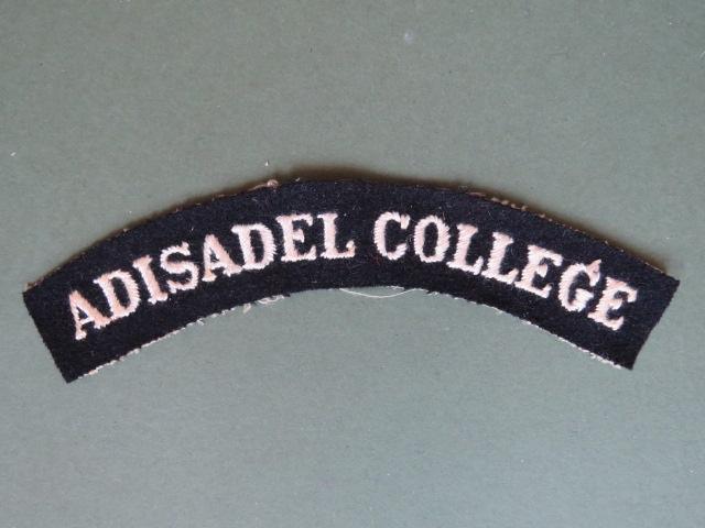 British Army Adisadel College Shoulder Title