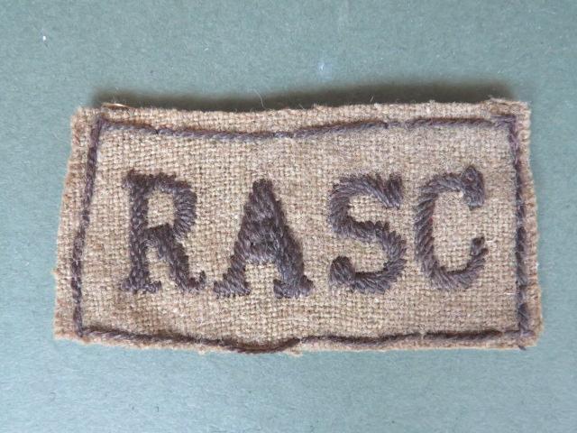 British Army Early WW2 Royal Army Service Corps 