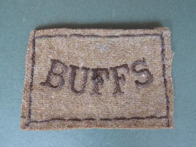 British Army Early WW2 The Buffs (Royal East Kent Regiment) 