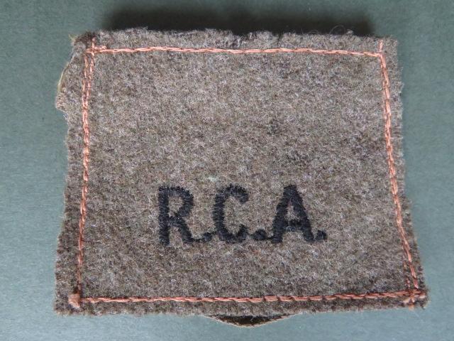Canada Army WW2 Royal Canadian Artillery 