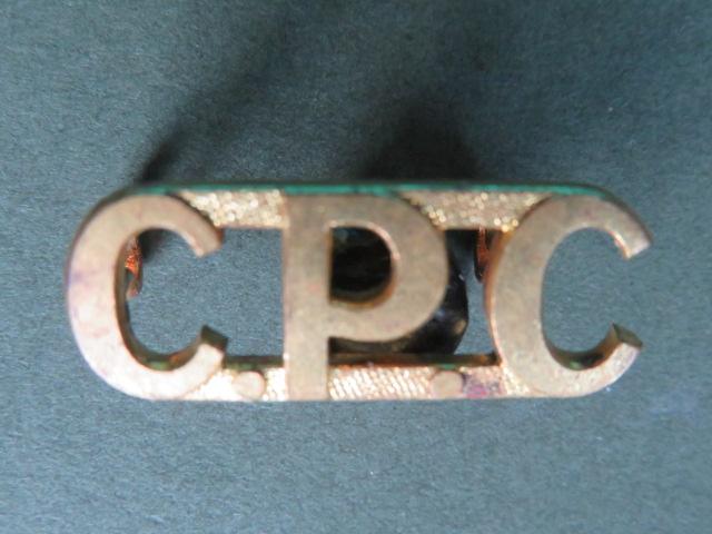 Canada Army Post WW2 The Canadian Postal Corps Shoulder Title