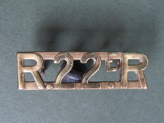 Canada Army Post WW2 The 4th Battalion, Royal 22e Regiment Shoulder Title