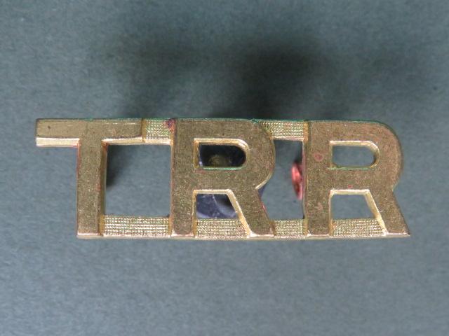 Canada Army WW2 The Three Rivers Regiment Shoulder Title