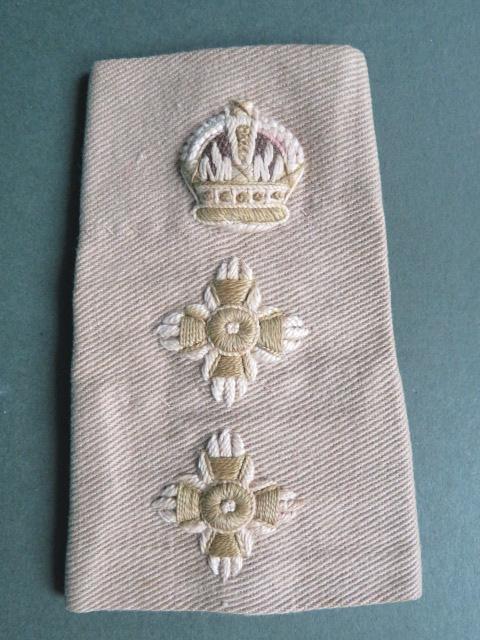 British Army Pre 1953 Colonel's Tropical Shirt Rank Slide