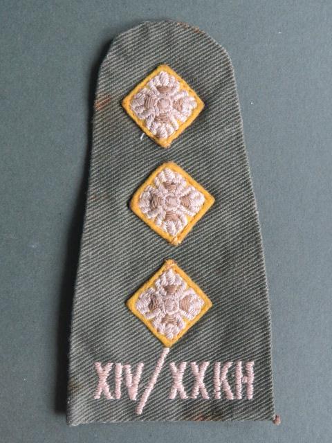 British Army 14th / 20th King's Hussars Captain's Rank Epaulette
