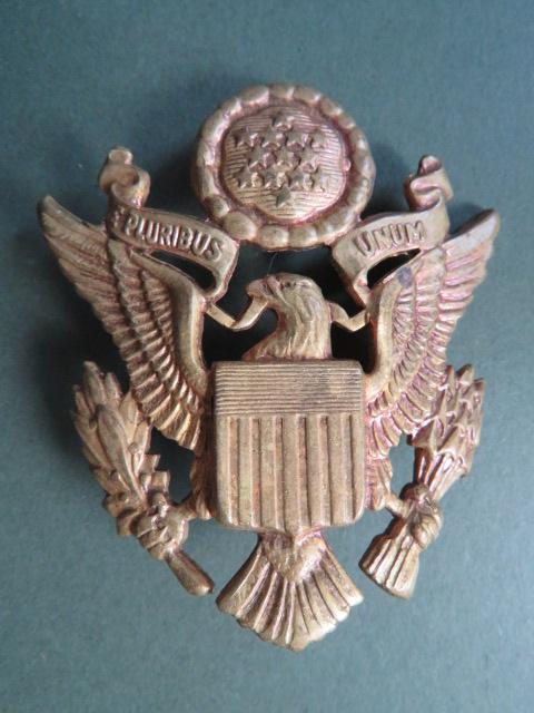 USA Army Officer's Cap Badge
