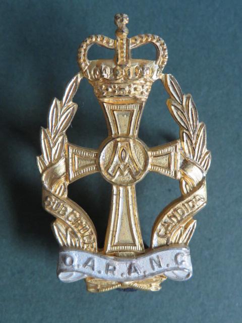 British Army Post 1953 The Queen Alexandra's Royal Army Nursing Corps Officer's Cap Badge