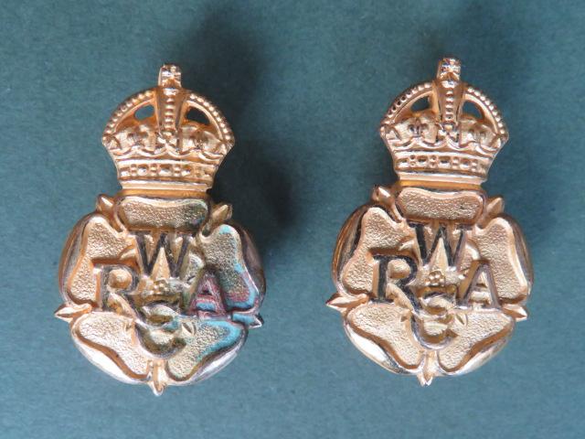 British Army Pre 1953 Women's Royal Army Corps Officer's Collar Badges