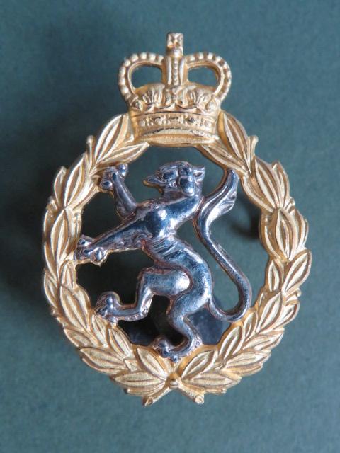 British Army Post 1953 Women's Royal Army Corps Officer's Cap Badge