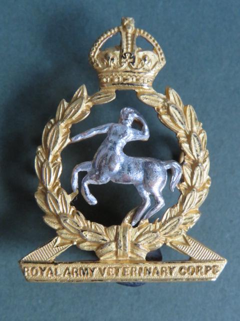 British Army Pre 1953 Royal Army Veterinary Corps Officer's Collar Badge