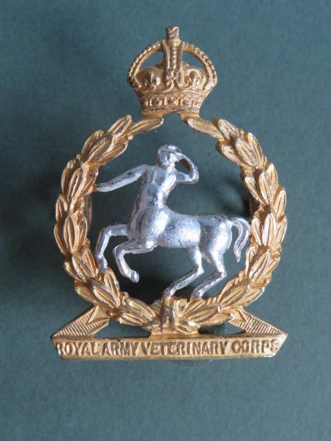 British Army Pre 1953 Royal Army Veterinary Corps Officer's Cap Badge