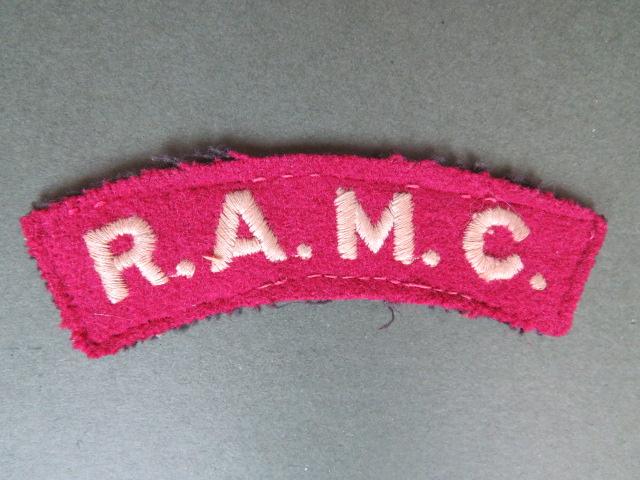 British Army Royal Army Medical Corps Shoulder Title