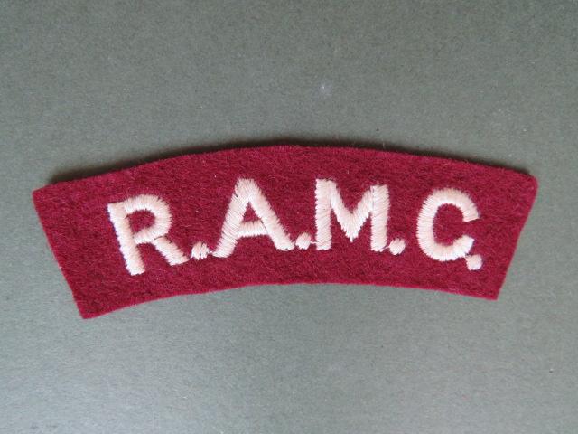British Army Royal Army Medical Corps Shoulder Title