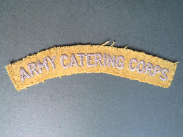 British Army Post WW2 Army Catering Corps Shoulder Title