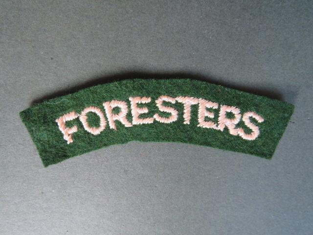 British Army Post WW2 Sherwood Foresters (Nottinghamshire and Derbyshire Regiment) Shoulder Title