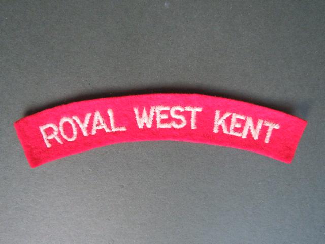 British Army WW2 Royal West Kent Shoulder Title