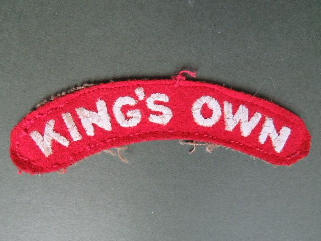British Army Post Ww2 The King's Own Royal Border Regiment Shoulder Title