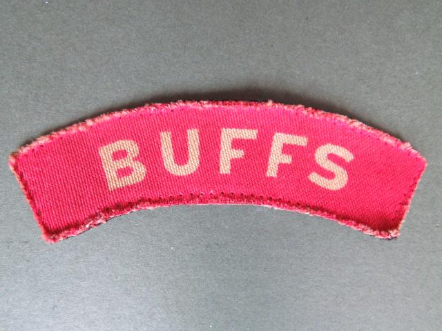 British Army WW2 The Buffs (East Kent Regiment) Shoulder Title