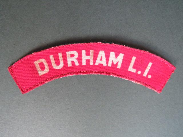 British Army WW2 Durham Light Infantry Shoulder Title