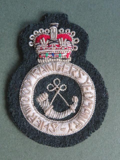 British Army The Sherwood Rangers Yeomanry Officers' Beret Badge