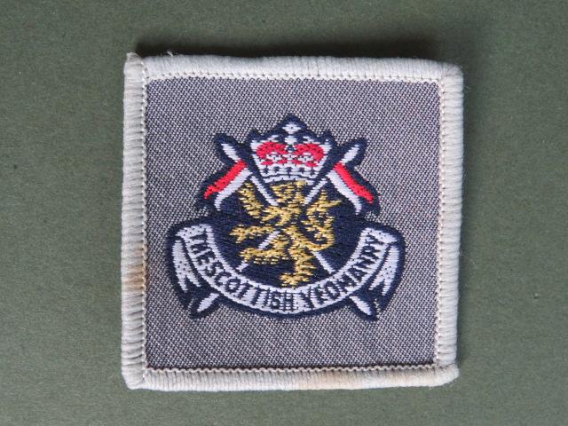 British Army The Scottish Yeomanry Beret Badge