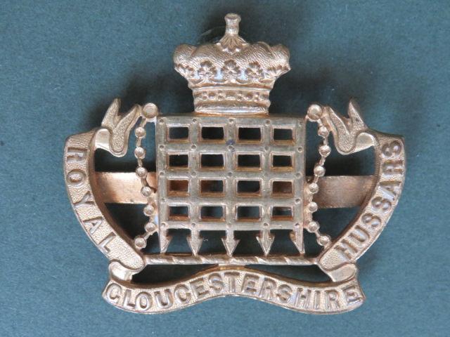 British Army The Royal Gloucestershire Hussars Officer's Hat Badge