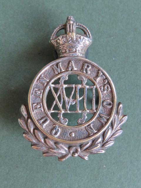 British Army The 18th Royal Hussars (Queen Mary's Own) Cap Badge