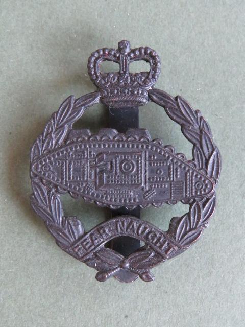 British Army The Royal Tank Regiment Band Cap Badge
