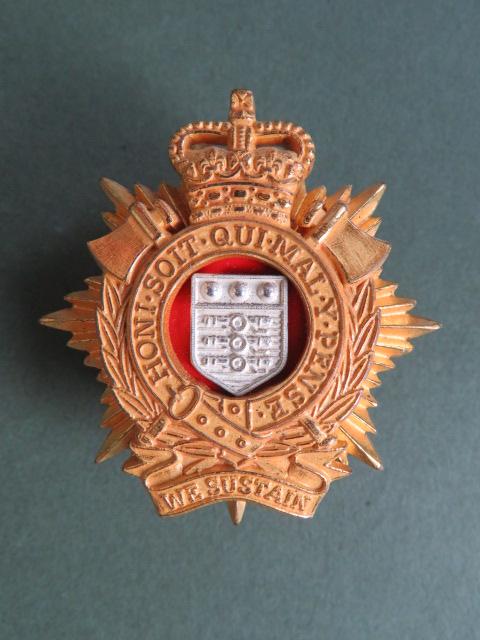 British Army Royal Logistic Corps Officer's Cap Badge
