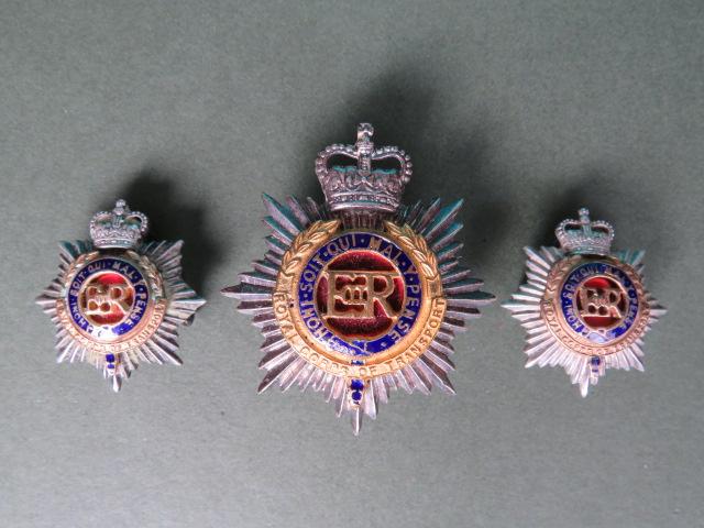 British Army Royal Corps of Transport Officer's Cap & Collar Badges