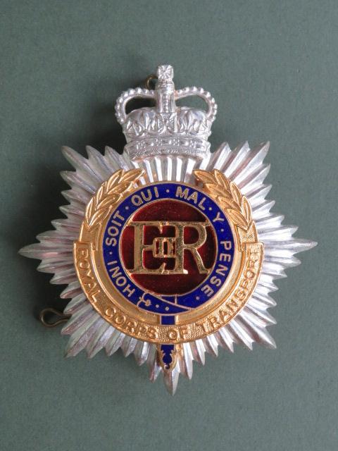 British Army Royal Corps of Transport Band Helmet Plate Badge
