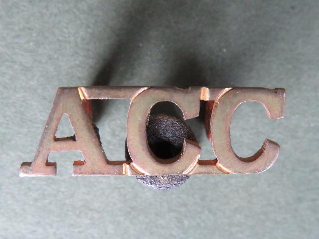 British Army Army Catering Corps Officer's Shoulder Title