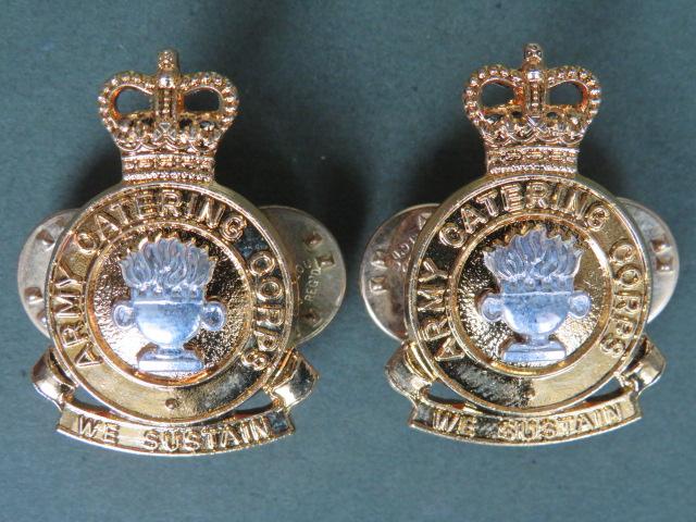 British Army, Army Catering Corps Officer's  Post 1972 Collar Badges