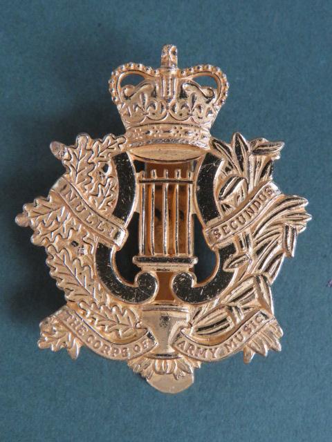 British Army The Corps of Army Music Cap Badge