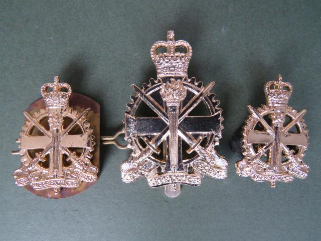 British Army Post 1953 Army Apprentice School Cap & Collar Badges
