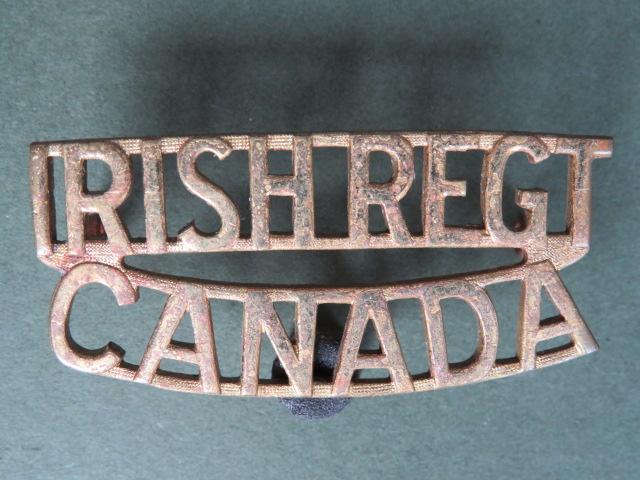 Canada Post 1953 The Irish Regiment of Canada Shoulder Title