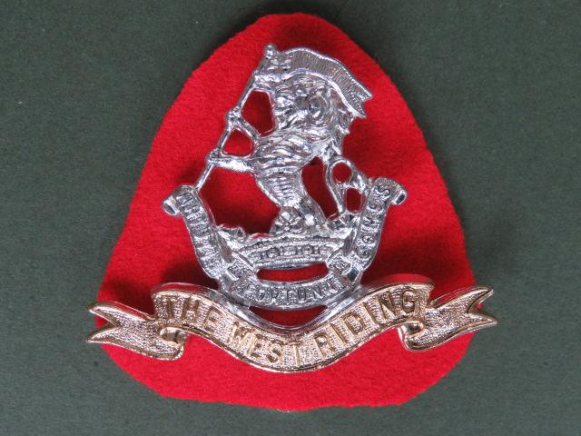 British Army The Duke of Wellington's Regiment (West Riding) Cap Badge