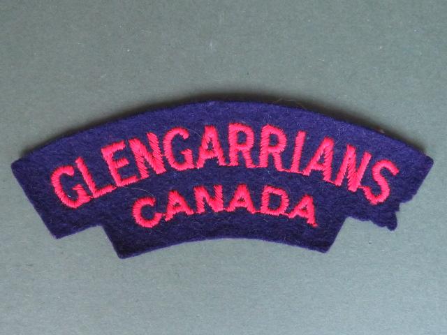 Canada Army WW2 Stormont, Dundas & Glengarry 