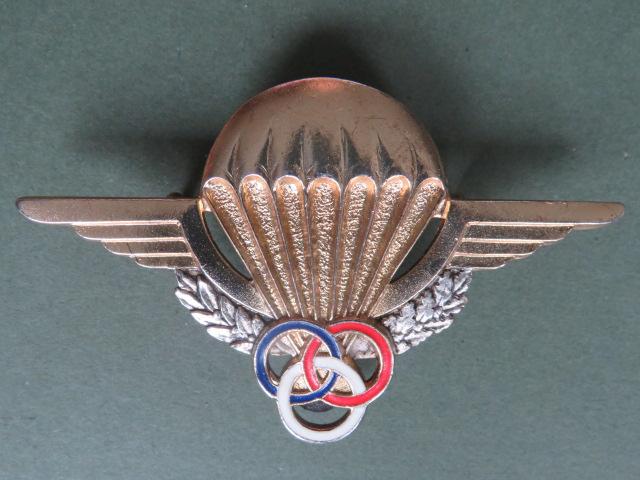 France Parachute Instructor Wings