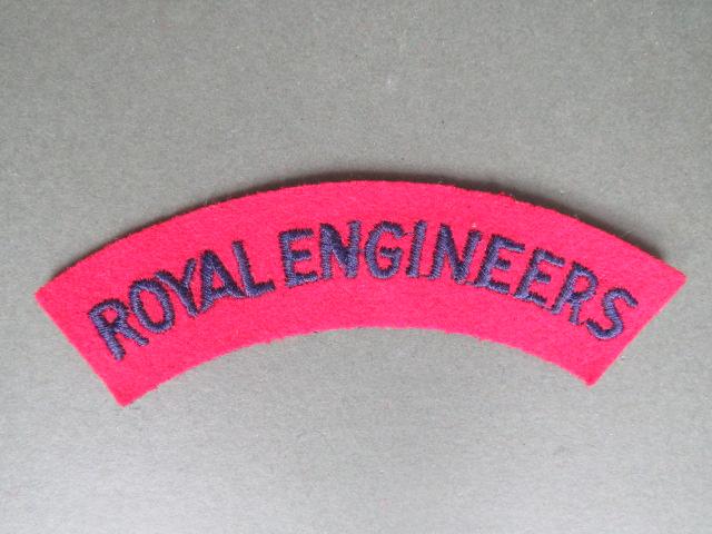 British Army Post WW2 Royal Engineers Shoulder Title