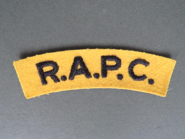 British Army WW2 Royal Army Pay Corps Shoulder Title