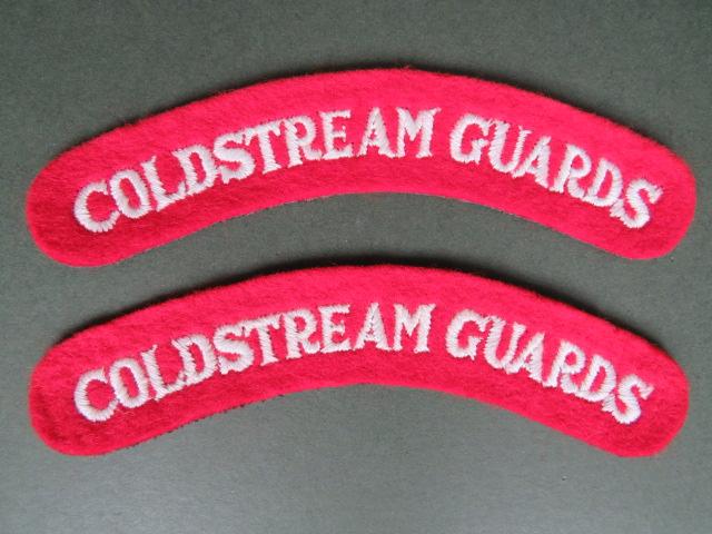 British Army Post WW2 Coldstream Guards Shoulder Titles