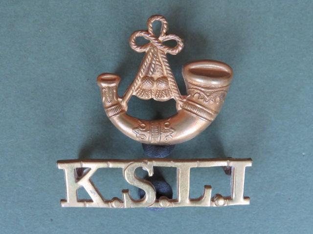 British Army The King's Shropshire Light Infantry Shoulder Title