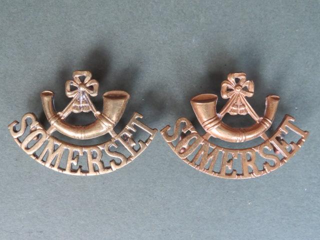 British Army The Somerset Light Infantry Shoulder Titles