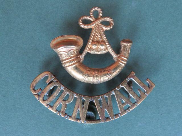 British Army The Duke of Cornwall's Light Infantry Shoulder Title