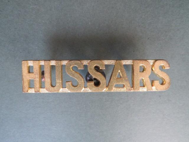 Canada Army WW2 7th/11th Hussars Shoulder Title