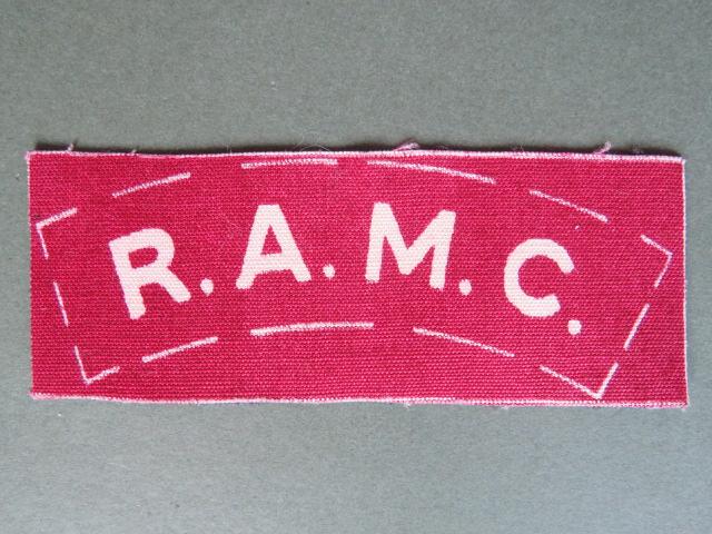 British Army WW2 Royal Army Medical Corps Shoulder Title